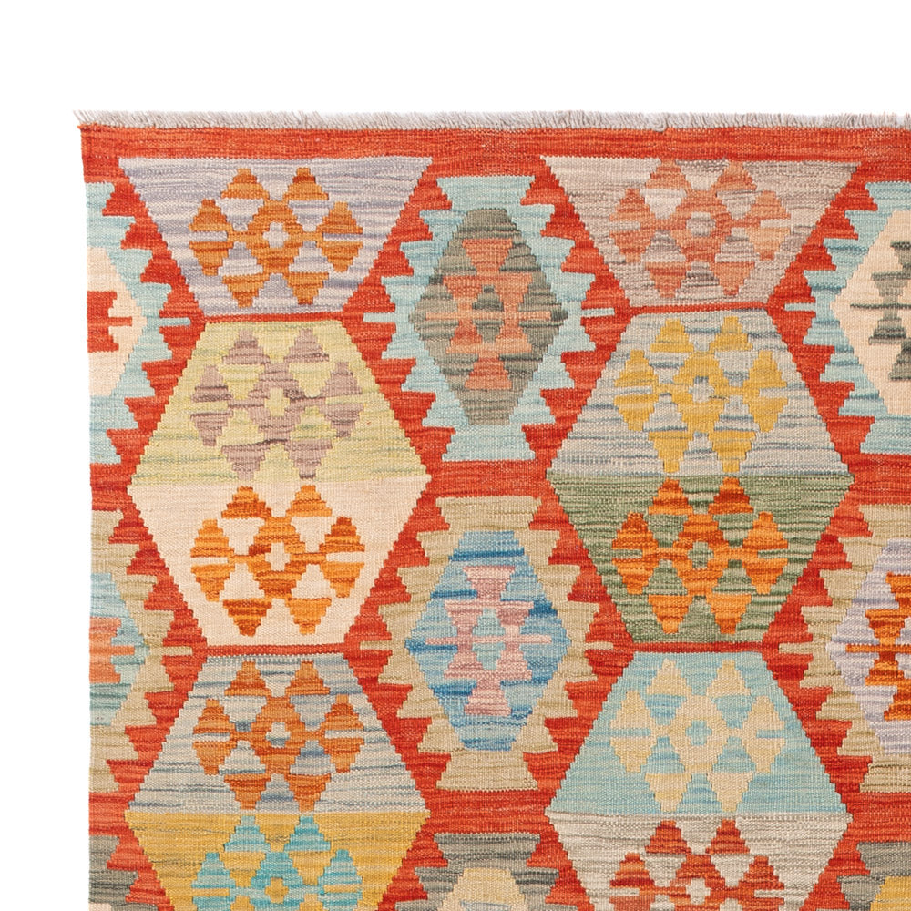 Kilim Maimana Teppe 238x183cm - Ullteppe