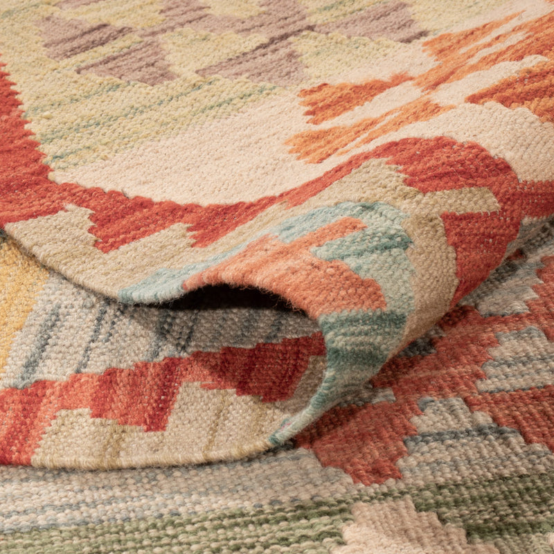 Kilim Maimana Teppe 238x183cm - Ullteppe