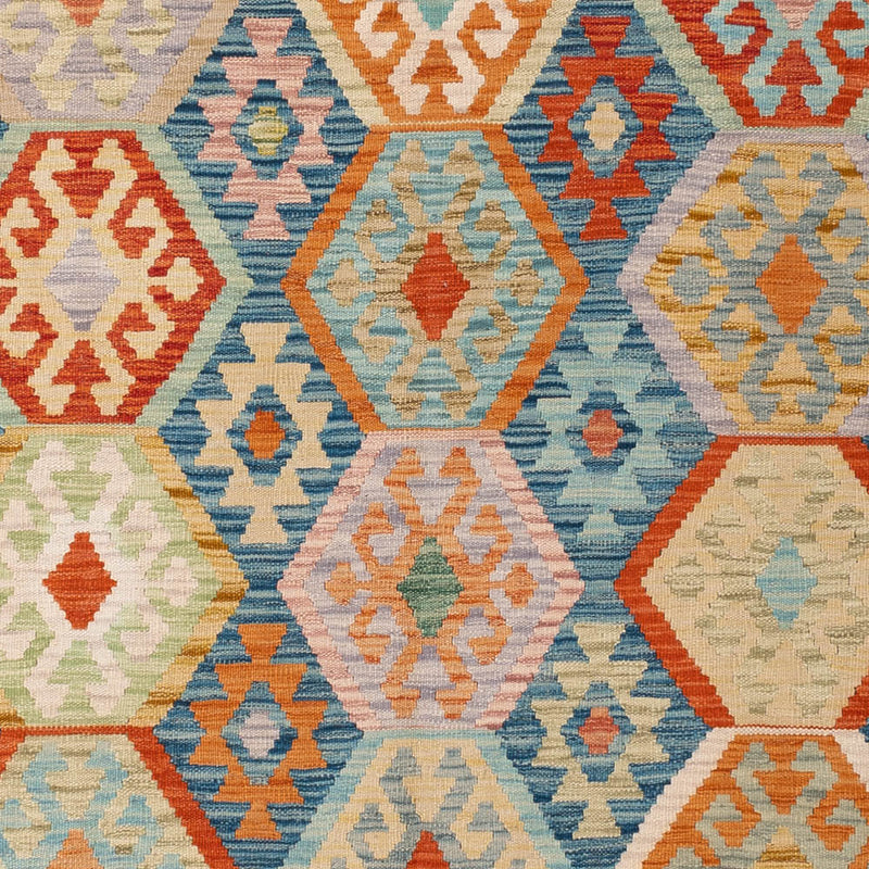 Kilim Maimana Teppe 241x178cm - Ullteppe