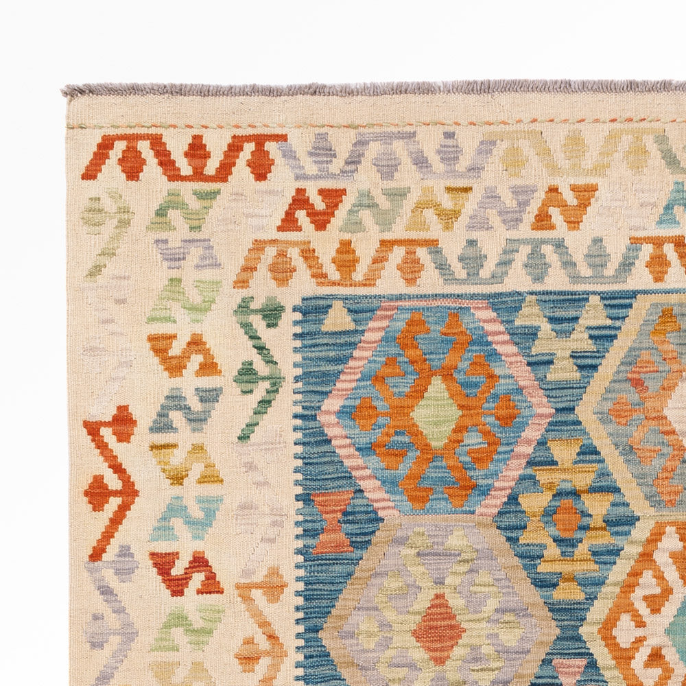 Kilim Maimana Teppe 241x178cm - Ullteppe