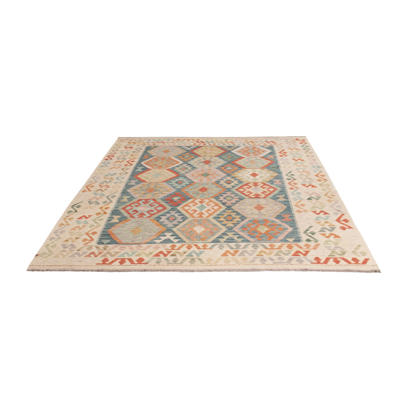 Kilim Maimana Teppe 241x178cm - Ullteppe