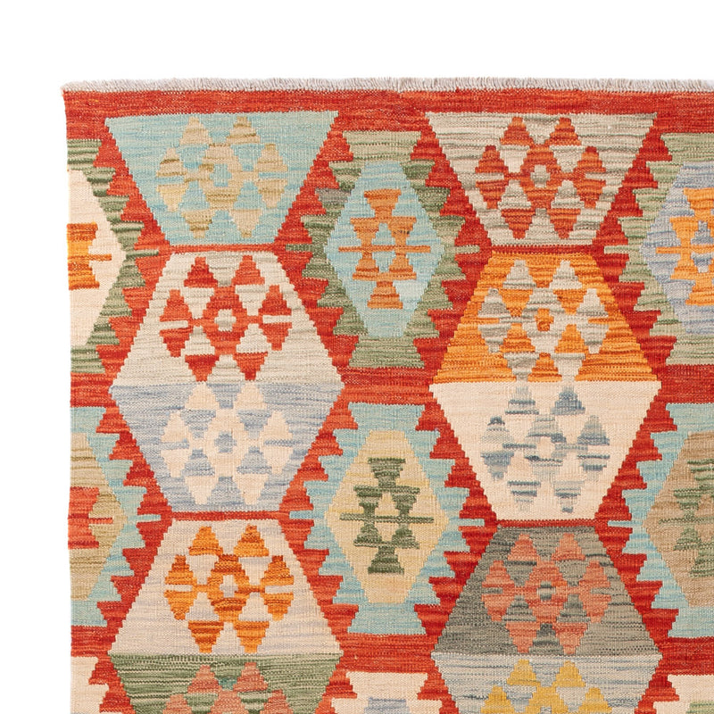 Kilim Maimana Teppe 241x178cm - Ullteppe