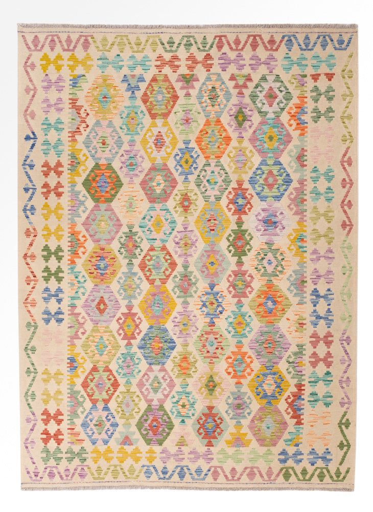 Kilim Maimana Teppe 179x246cm - Ullteppe