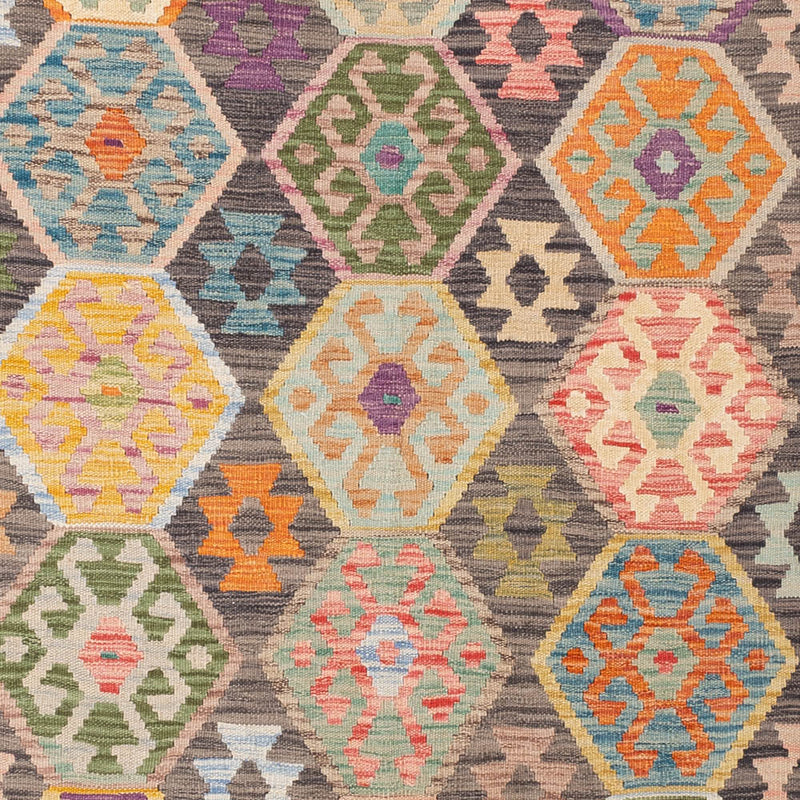 Kilim Maimana Teppe 237x185cm - Ullteppe