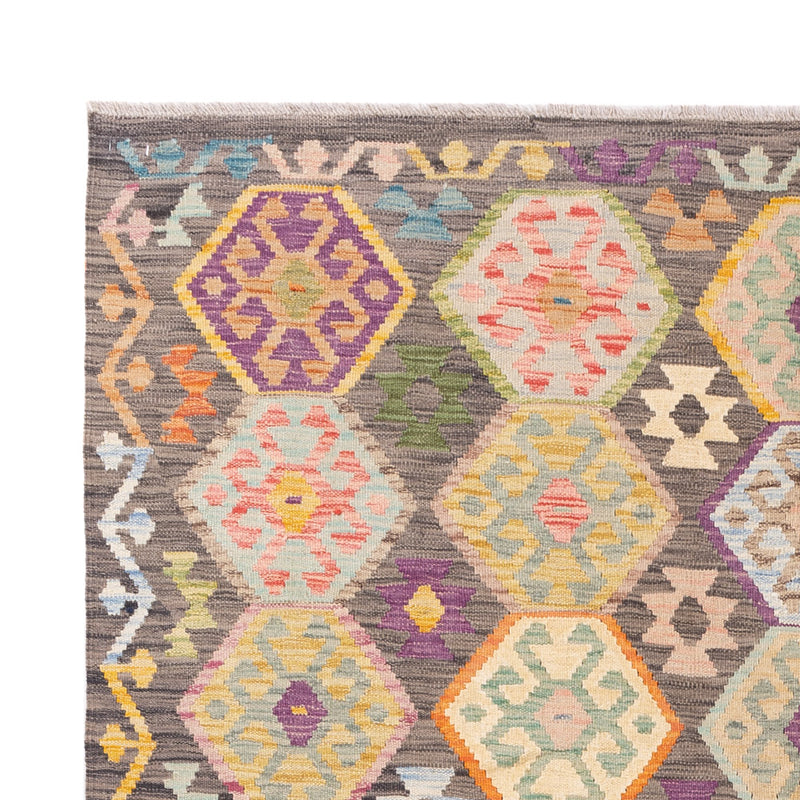 Kilim Maimana Teppe 237x185cm - Ullteppe