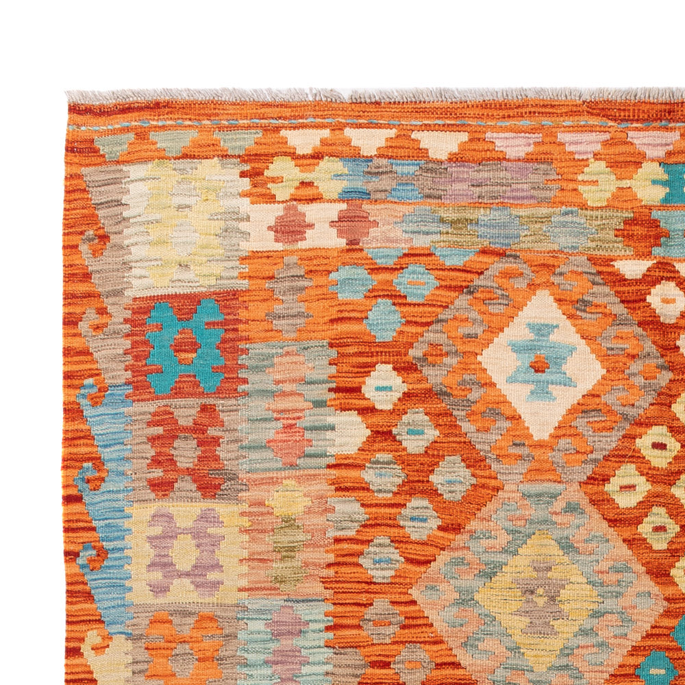 Kilim Maimana Teppe 242x173cm - Ullteppe