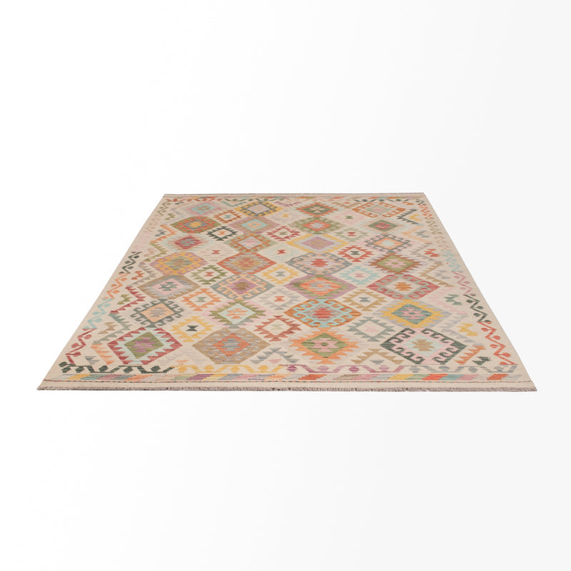 Kilim Maimana Teppe 243x170cm - Ullteppe