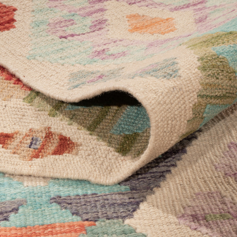Kilim Maimana Teppe 241x180cm - Ullteppe