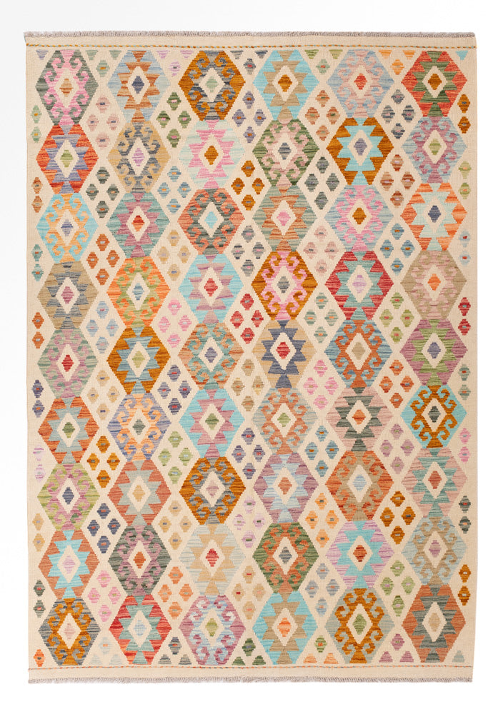 Kilim Maimana Teppe 249x179cm - Ullteppe