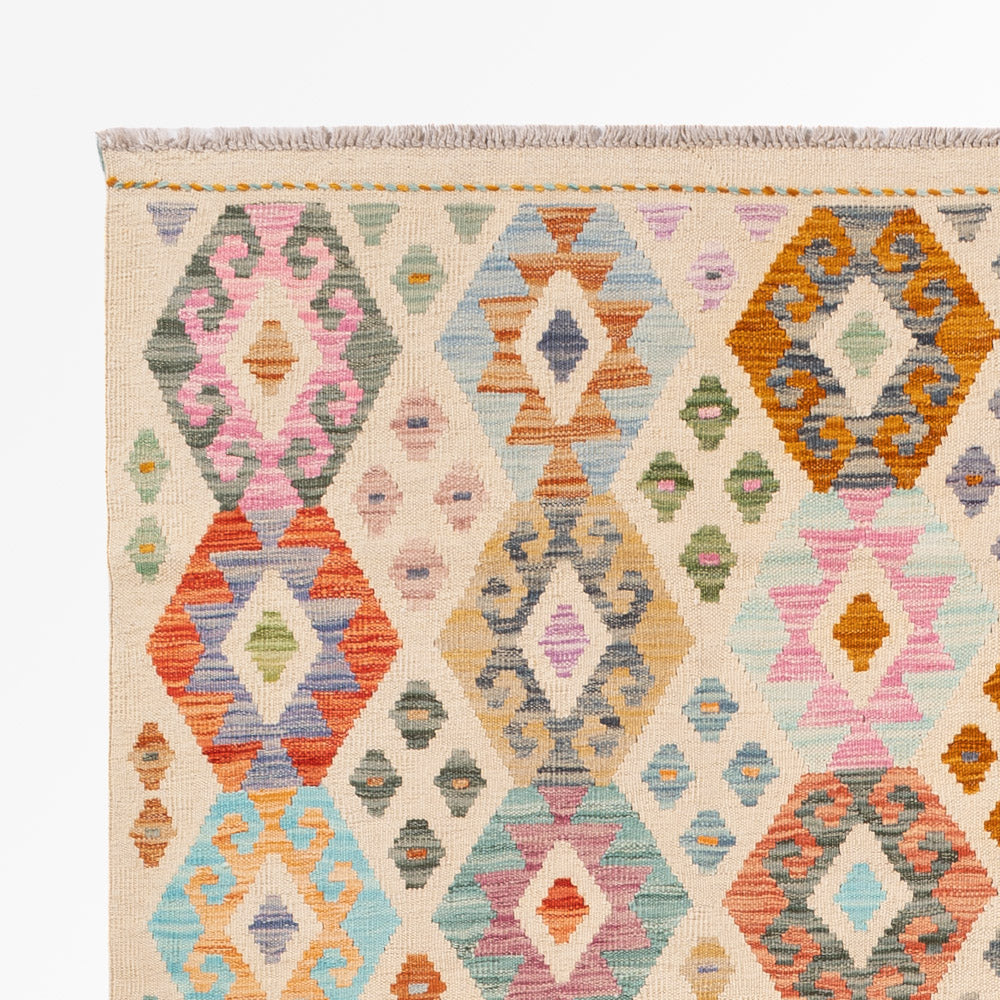 Kilim Maimana Teppe 249x179cm - Ullteppe