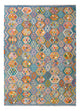 Kelimteppe - Splash - 242 x 175 cm - farget