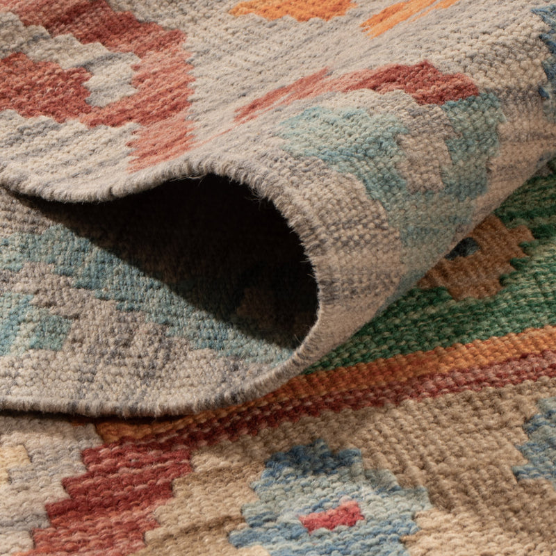 Kilim Maimana Teppe 255x181cm - Ullteppe