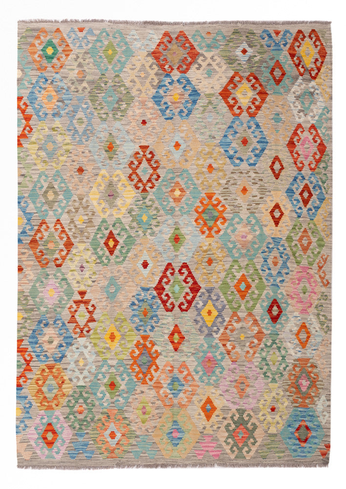 Kilim Maimana Teppe 252x185cm - Ullteppe