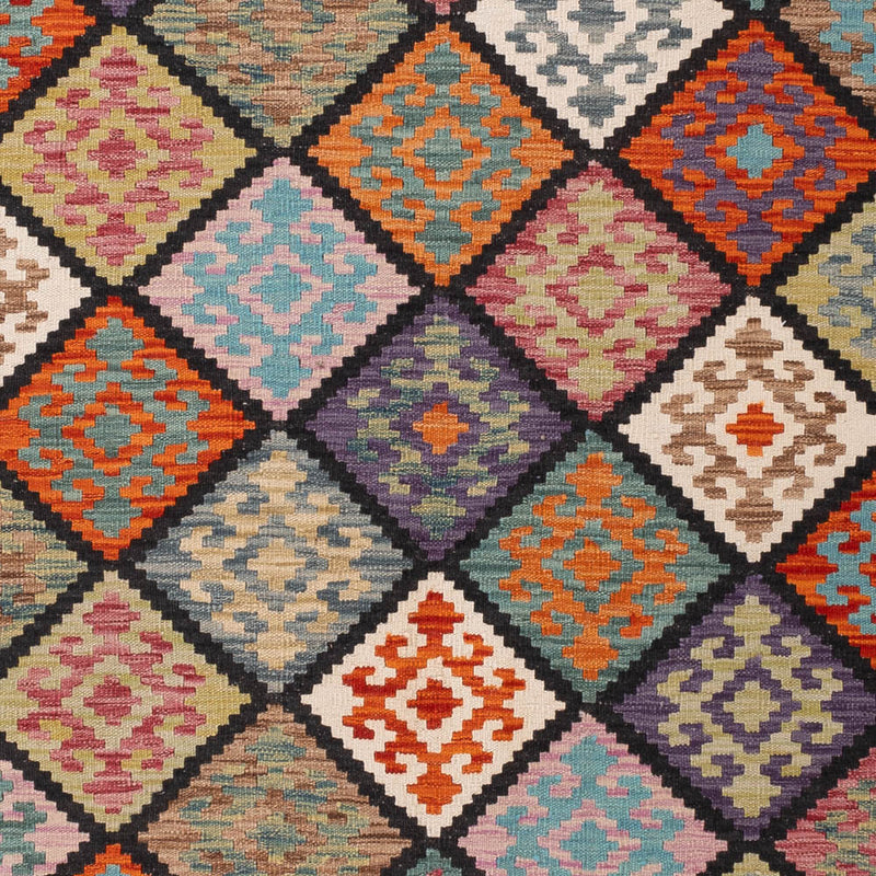 Kilim Maimana Teppe 252x187cm - Ullteppe