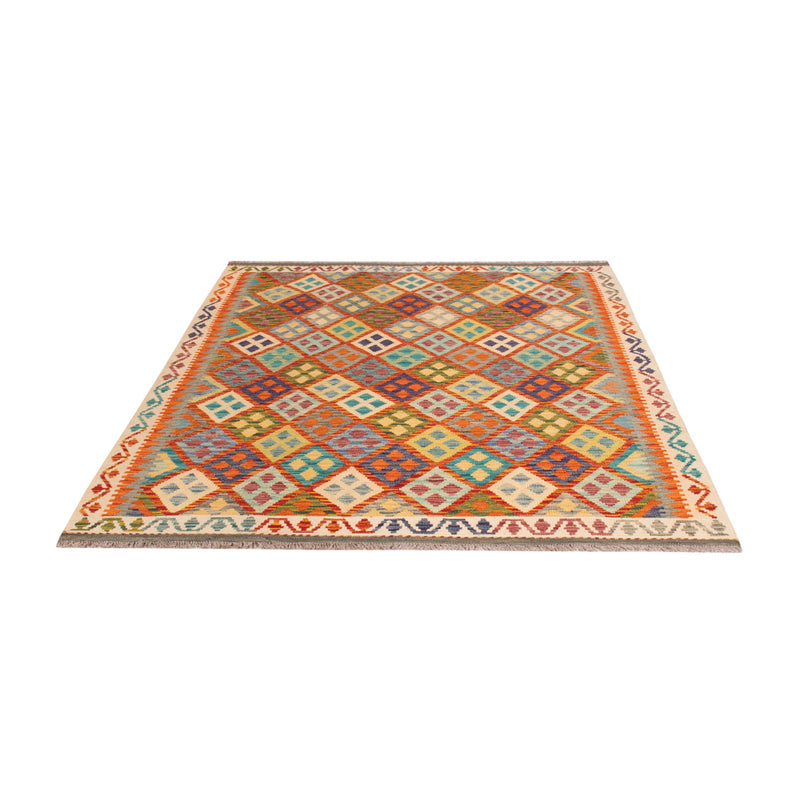 Kilim Maimana Teppe 197x158cm - Ullteppe