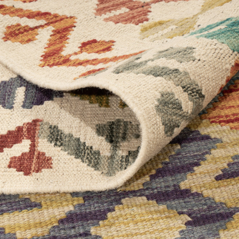 Kilim Maimana Teppe 200x144cm - Ullteppe