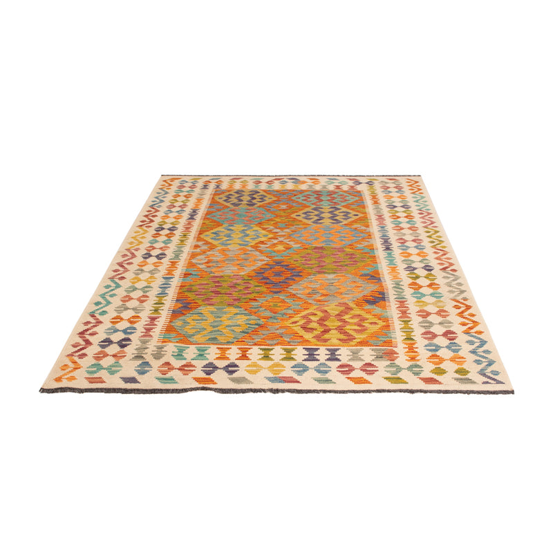 Kilim Maimana Teppe 200x144cm - Ullteppe