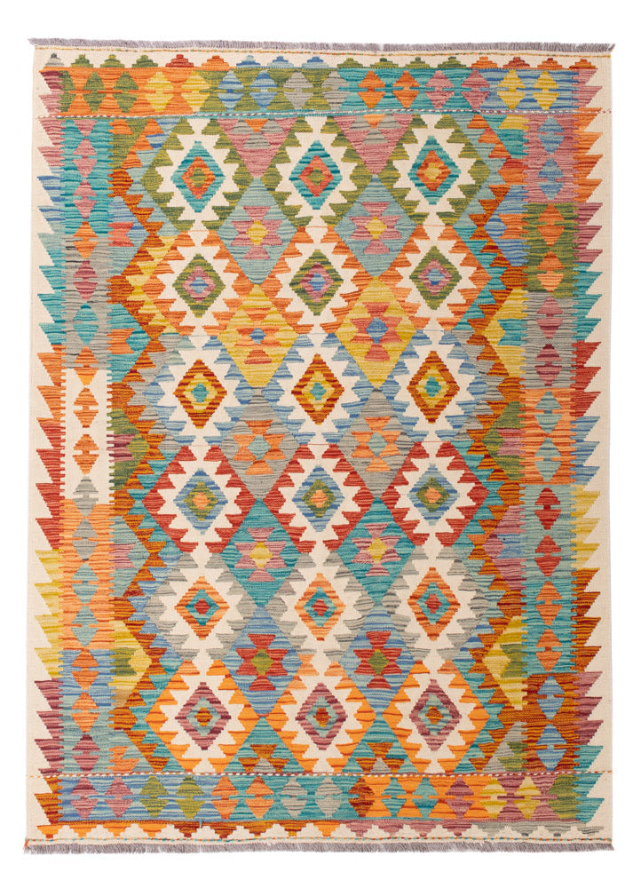 Kilim Maimana Teppe 197x159cm - Ullteppe