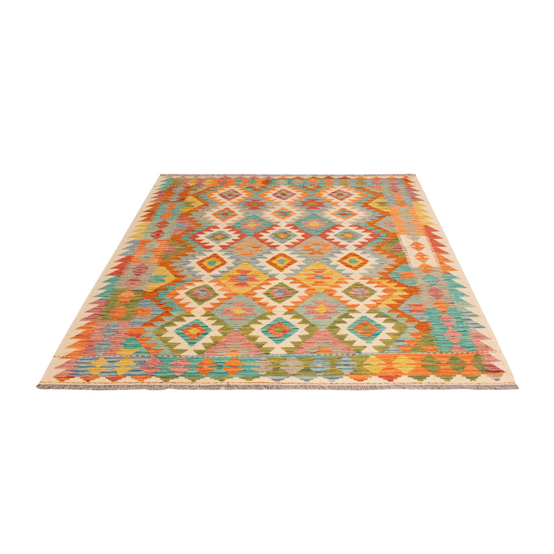Kilim Maimana Teppe 197x159cm - Ullteppe