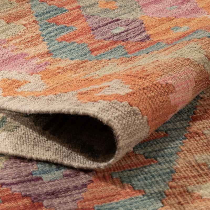 Kilim Maimana Teppe 203x153cm - Ullteppe