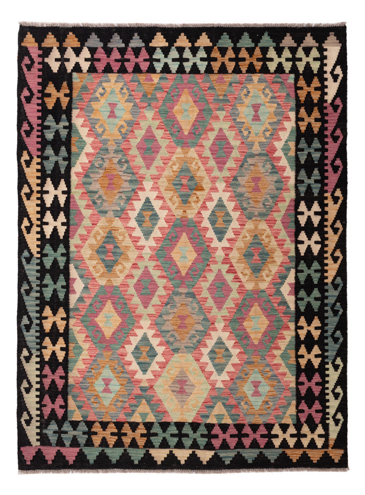 Kilim Maimana Teppe 202x153cm - Ullteppe