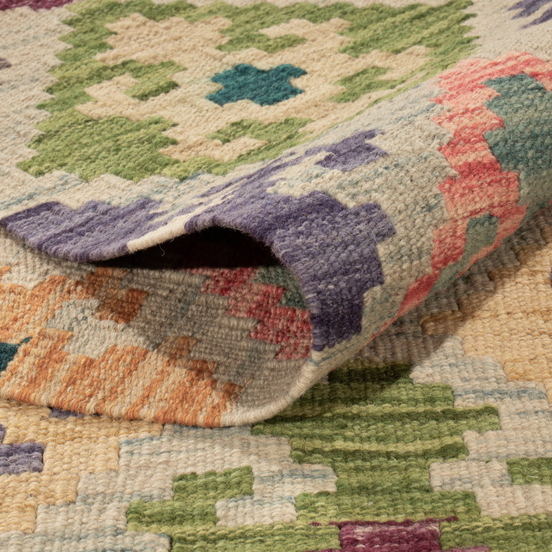 Kilim Maimana Teppe 215x150cm - Ullteppe