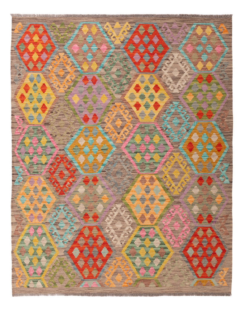 Kilim Maimana Teppe 197x158cm - Ullteppe