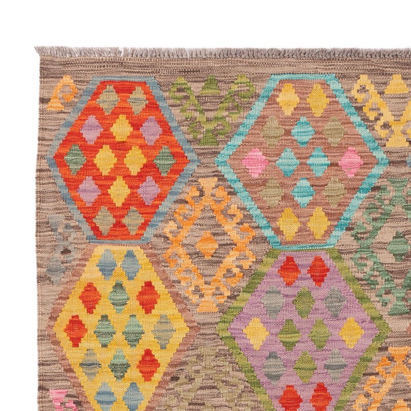 Kilim Maimana Teppe 197x158cm - Ullteppe