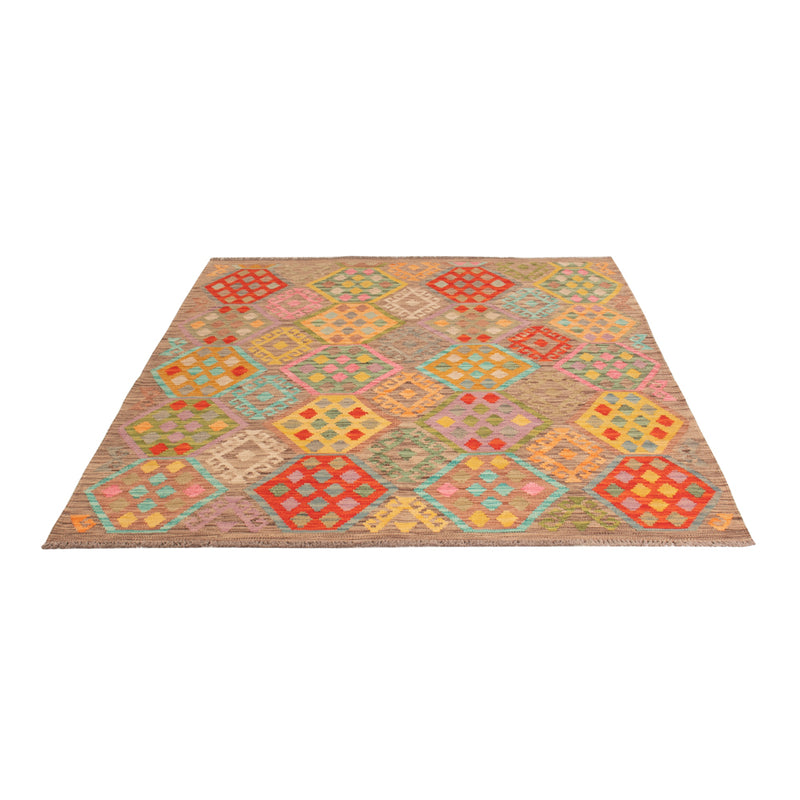 Kilim Maimana Teppe 197x158cm - Ullteppe