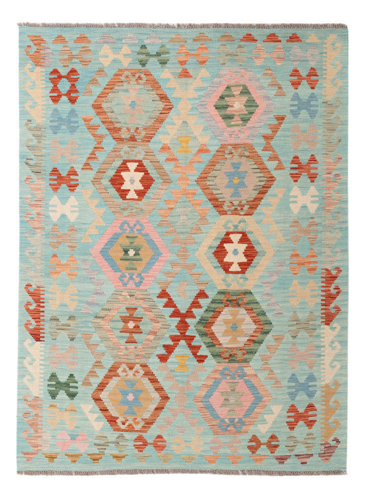 Kilim Maimana Teppe 196x147cm - Ullteppe