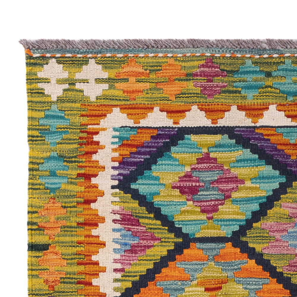 Kilim Maimana Teppe 143x101cm - Ullteppe
