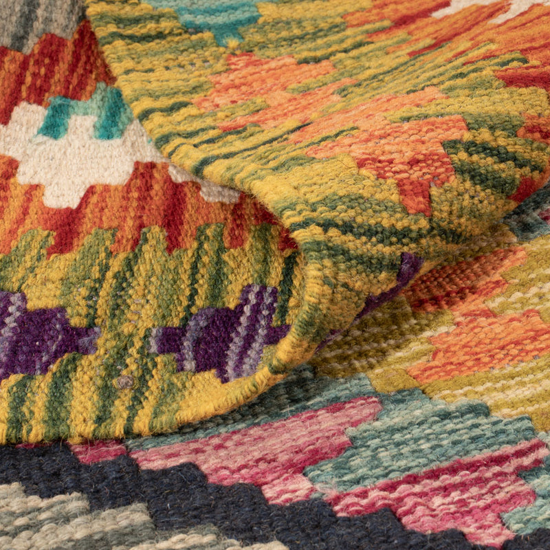 Kilim Maimana Teppe 143x101cm - Ullteppe