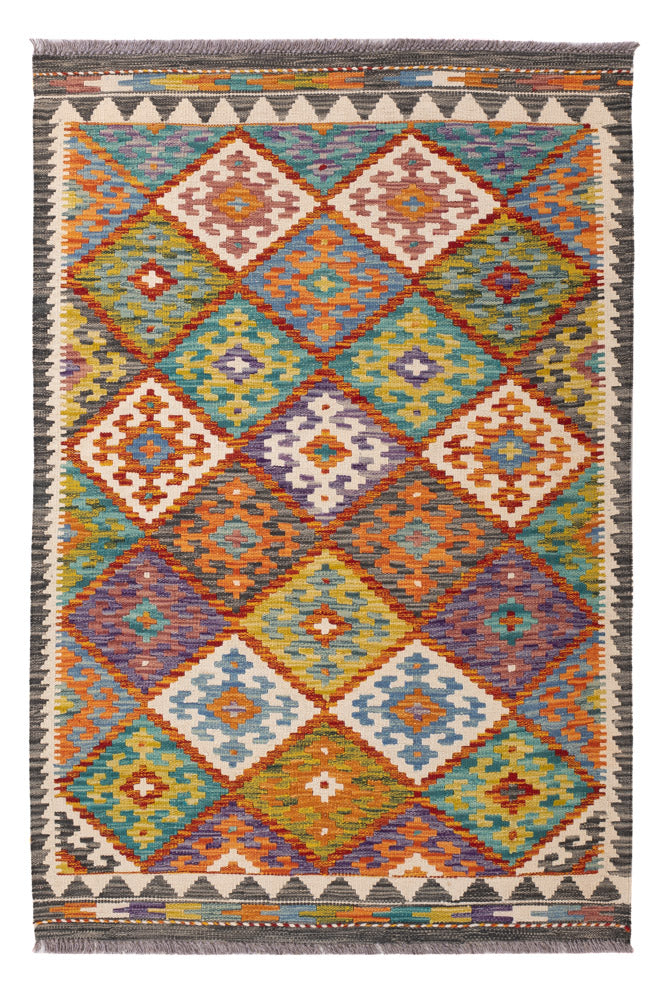 Kilim Maimana Teppe 104x150cm - Ullteppe