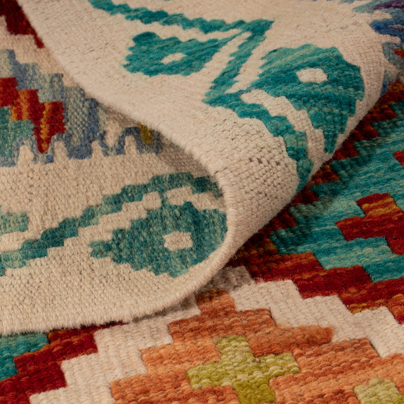 Kilim Maimana Teppe 144x102cm - Ullteppe