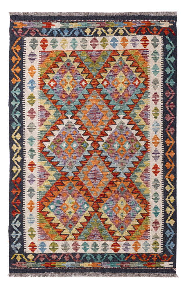 Kilim Maimana Teppe 155x99cm - Ullteppe