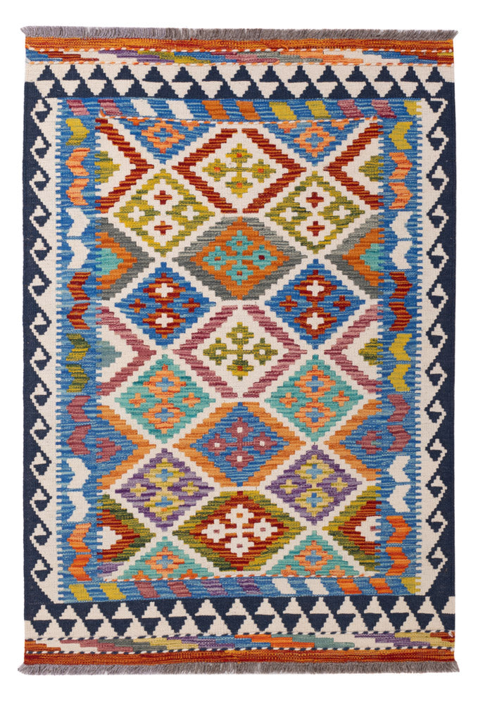 Kilim Maimana Teppe 146x95cm - Ullteppe