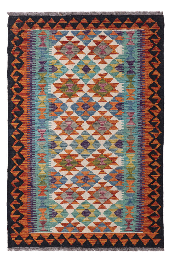 Kilim Maimana Teppe 149x98cm - Ullteppe