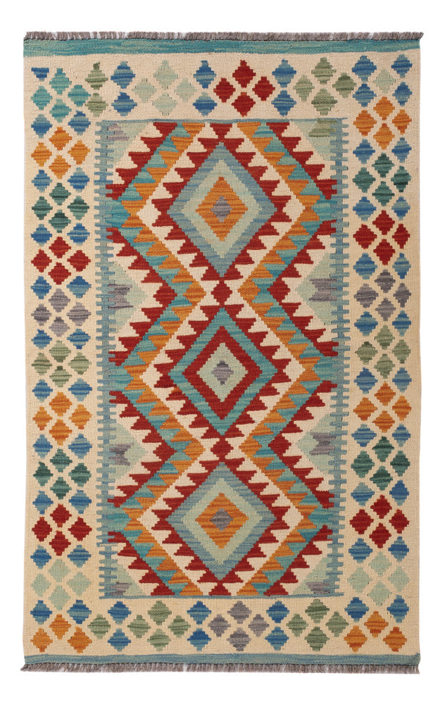 Kilim Maimana Teppe 95x152cm - Ullteppe