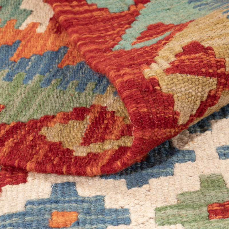 Kilim Maimana Teppe 142x87cm - Ullteppe