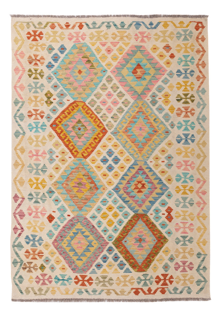Kilim Maimana Teppe 208x145cm - Ullteppe