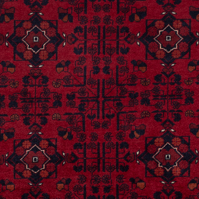 Afghansk teppe - Royal - 146 x 102 cm - rød