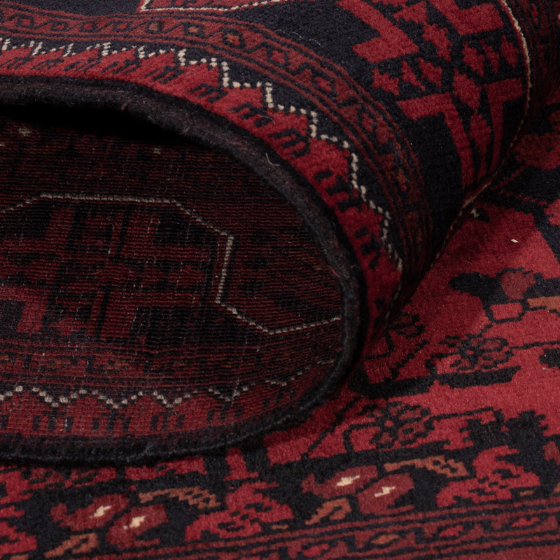 Afghansk teppe - Royal - 146 x 102 cm - rød