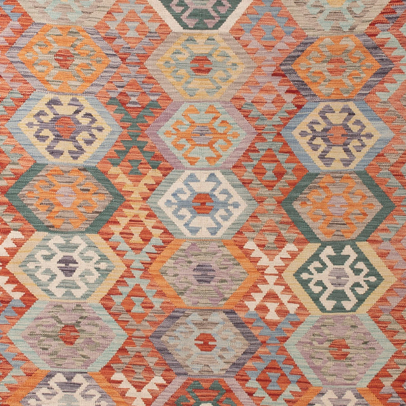 Kilim Maimana Teppe 392x315cm - Ullteppe