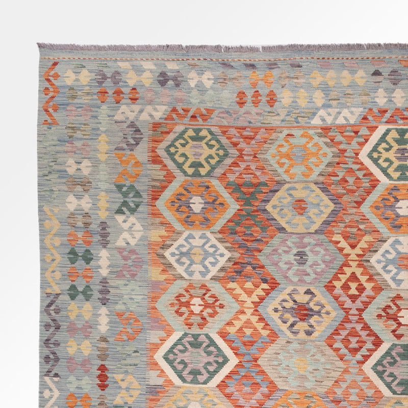 Kilim Maimana Teppe 392x315cm - Ullteppe