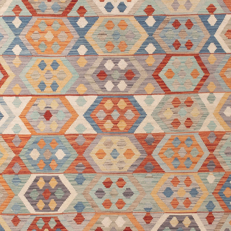 Kilim Maimana Teppe 393x301cm - Ullteppe