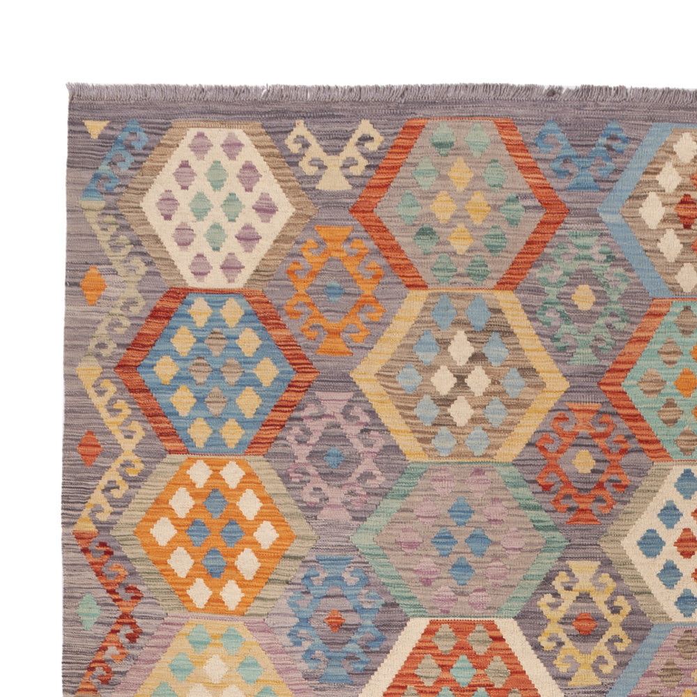 Kilim Maimana Teppe 250x353cm - Ullteppe