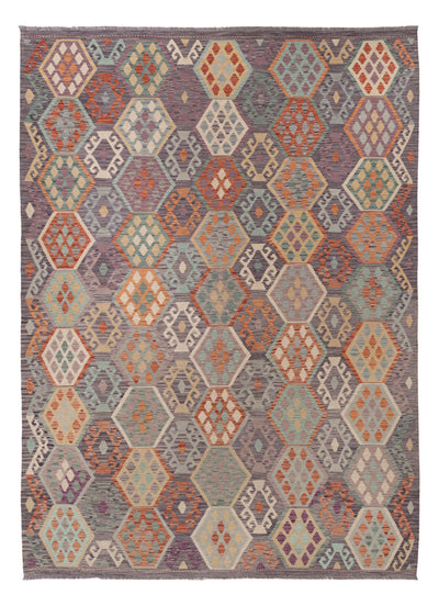 Kilim Maimana Teppe 262x356cm - Ullteppe