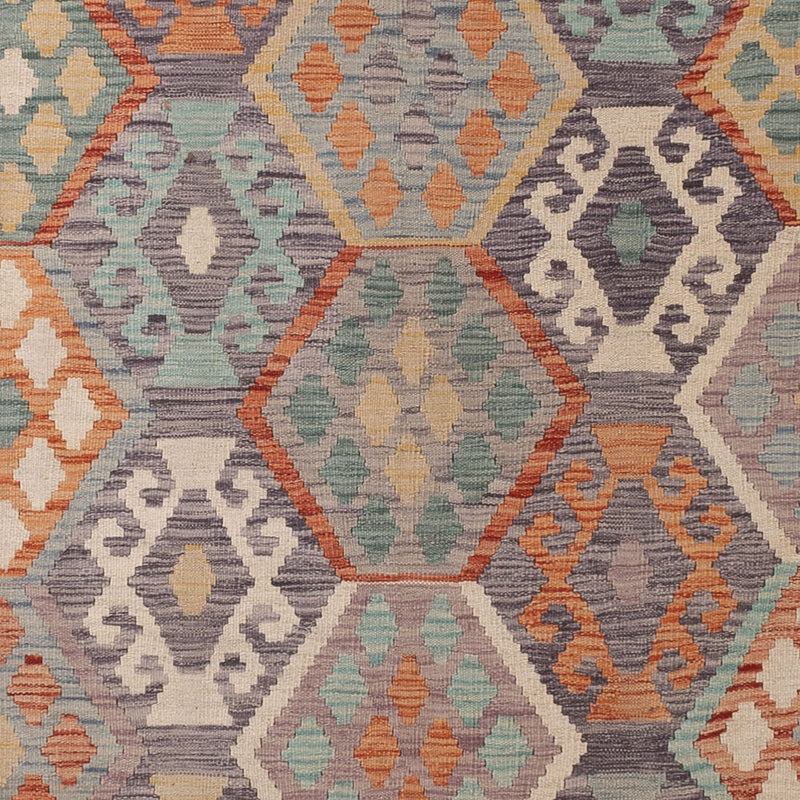 Kilim Maimana Teppe 262x356cm - Ullteppe