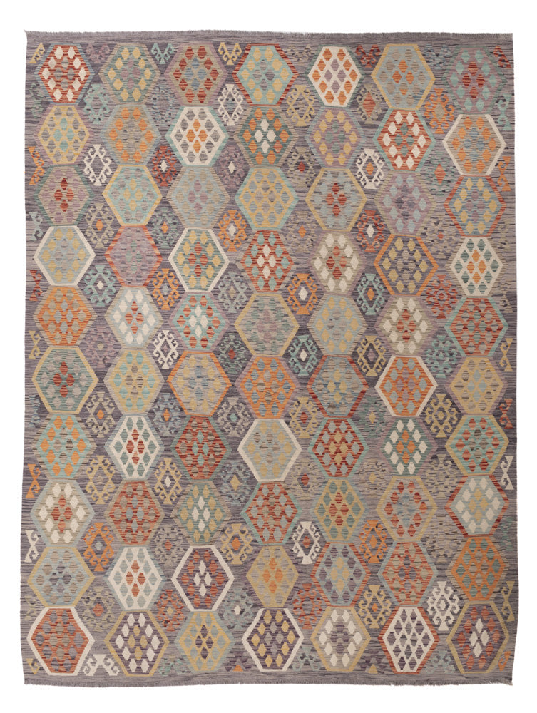 Kilim Maimana Teppe 349x268cm - Ullteppe