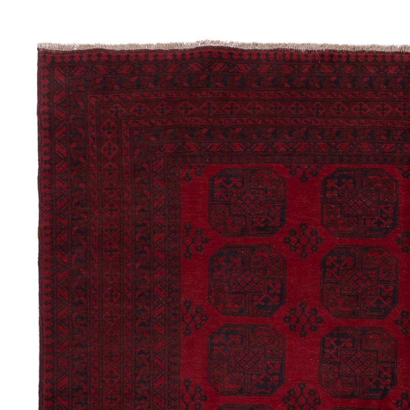 Afghansk teppe - Filpa - 338 x 258 cm - rød